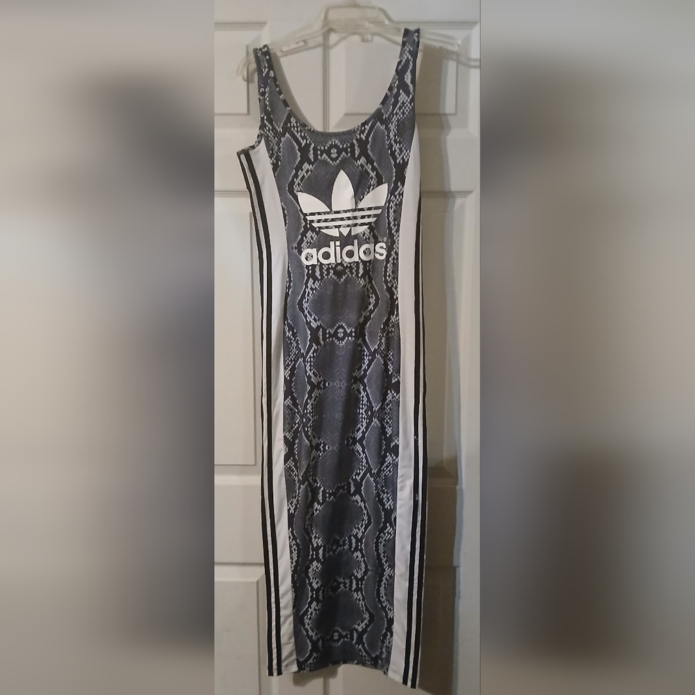 Adidas Snakeskin Dress S